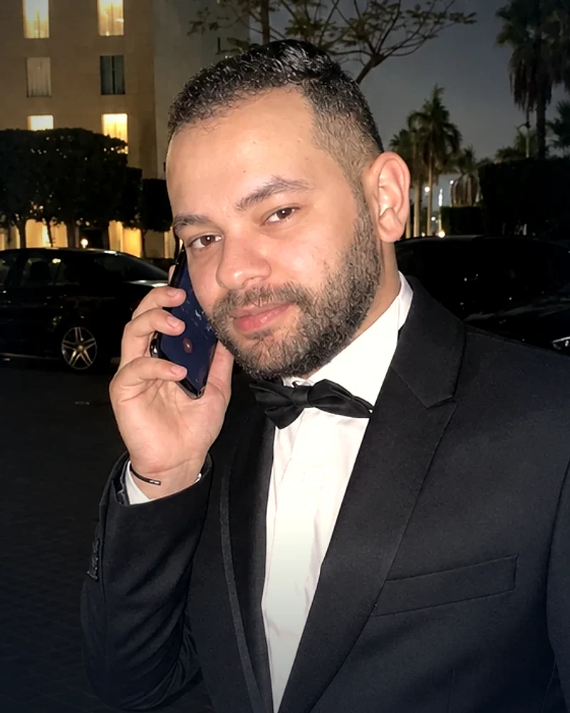 Portrait of Yahya, co-founder of YS
